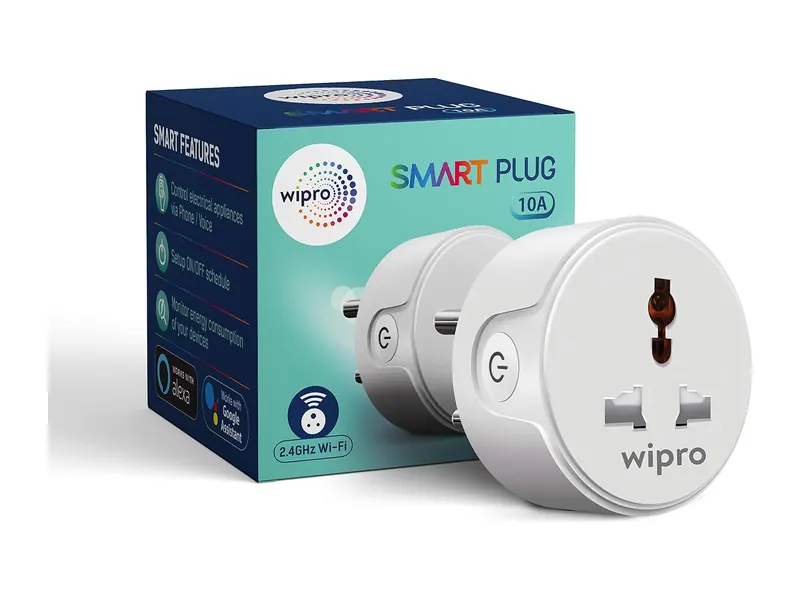 Wipro 10A Smart Plug with Energy Monitoring product photo